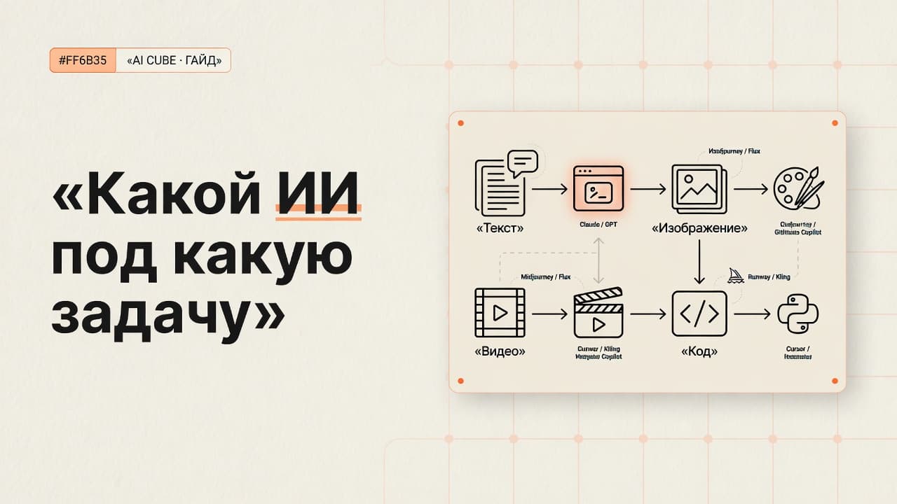Какой ИИ под какую задачу