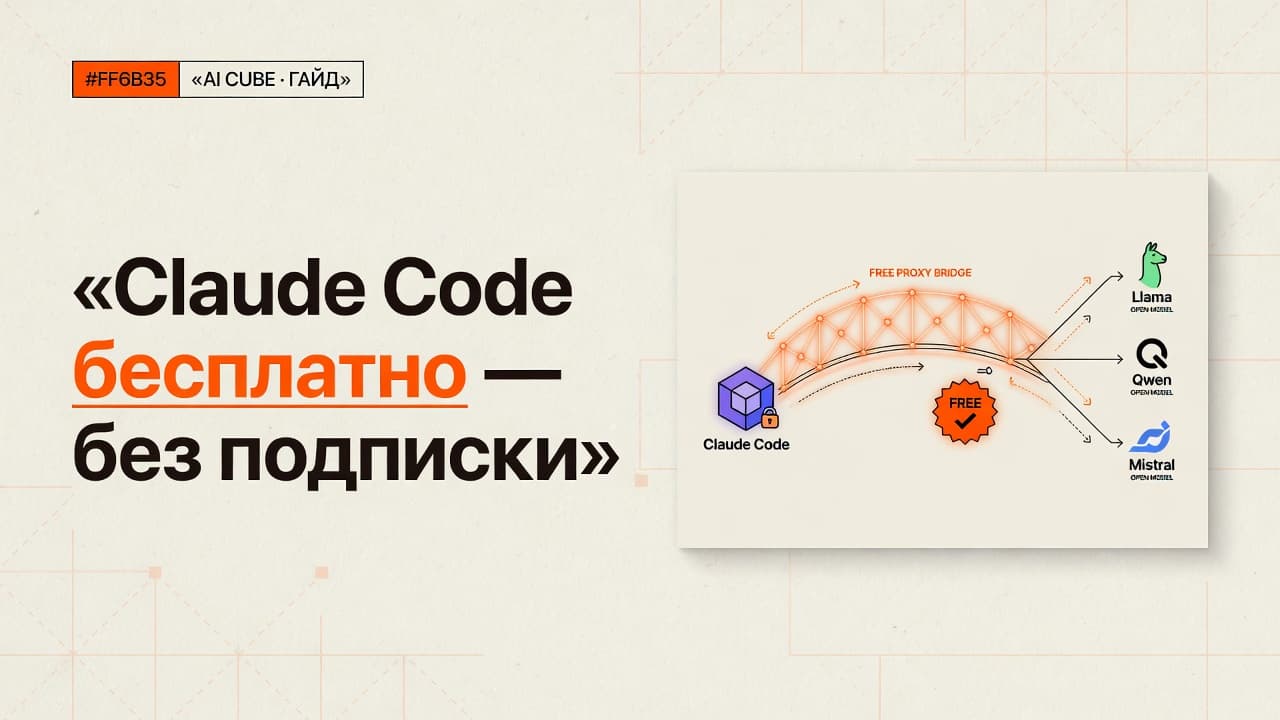 Claude Code бесплатно — без подписки