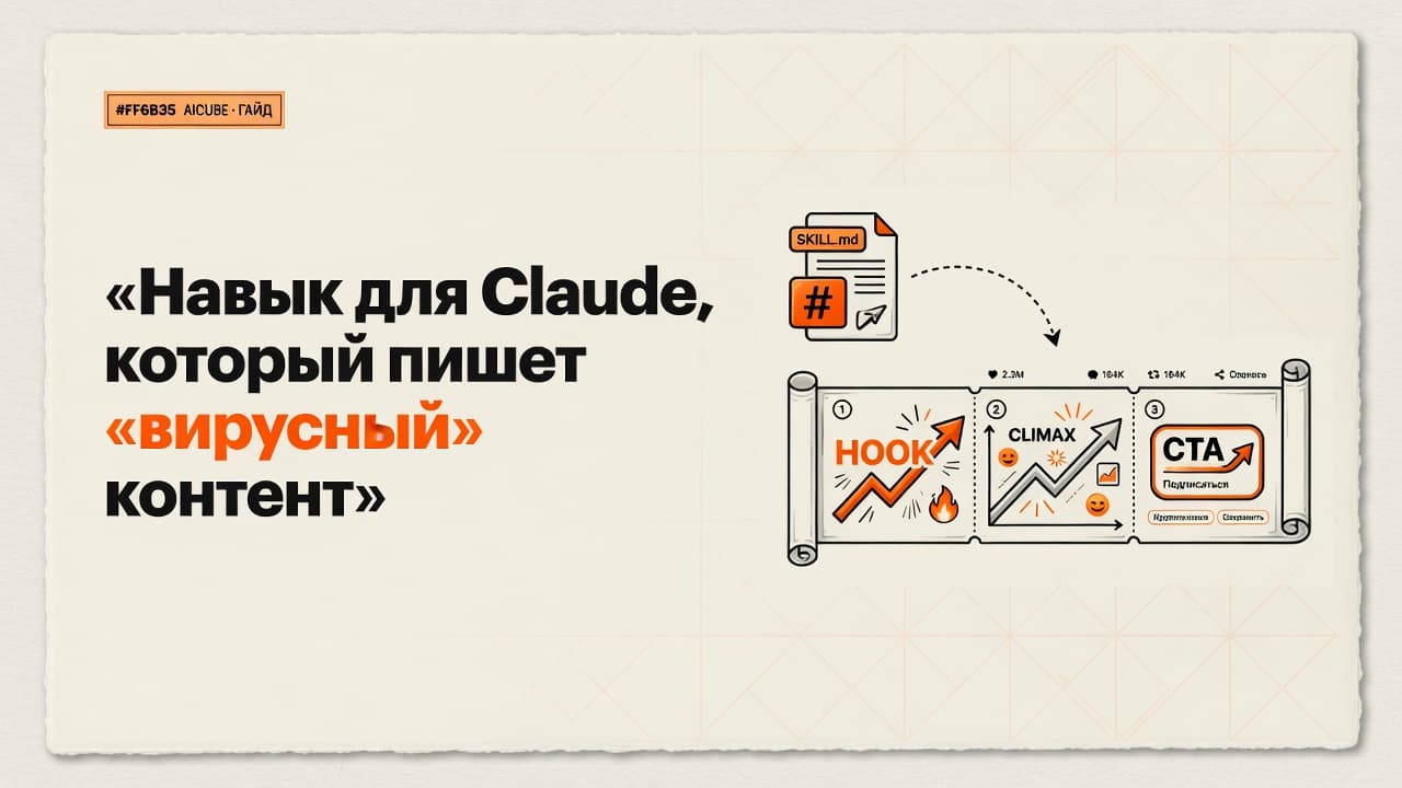 Навык для Claude, который пишет вирусный контент