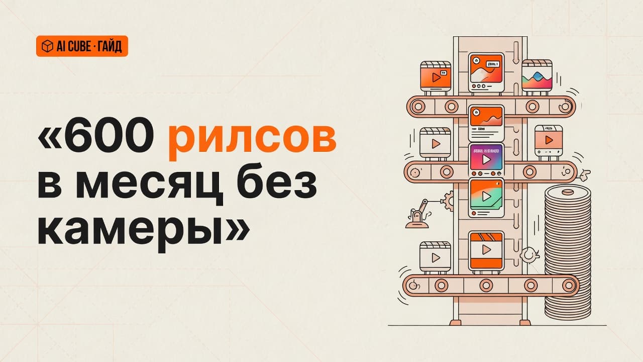 600 рилсов в месяц без камеры