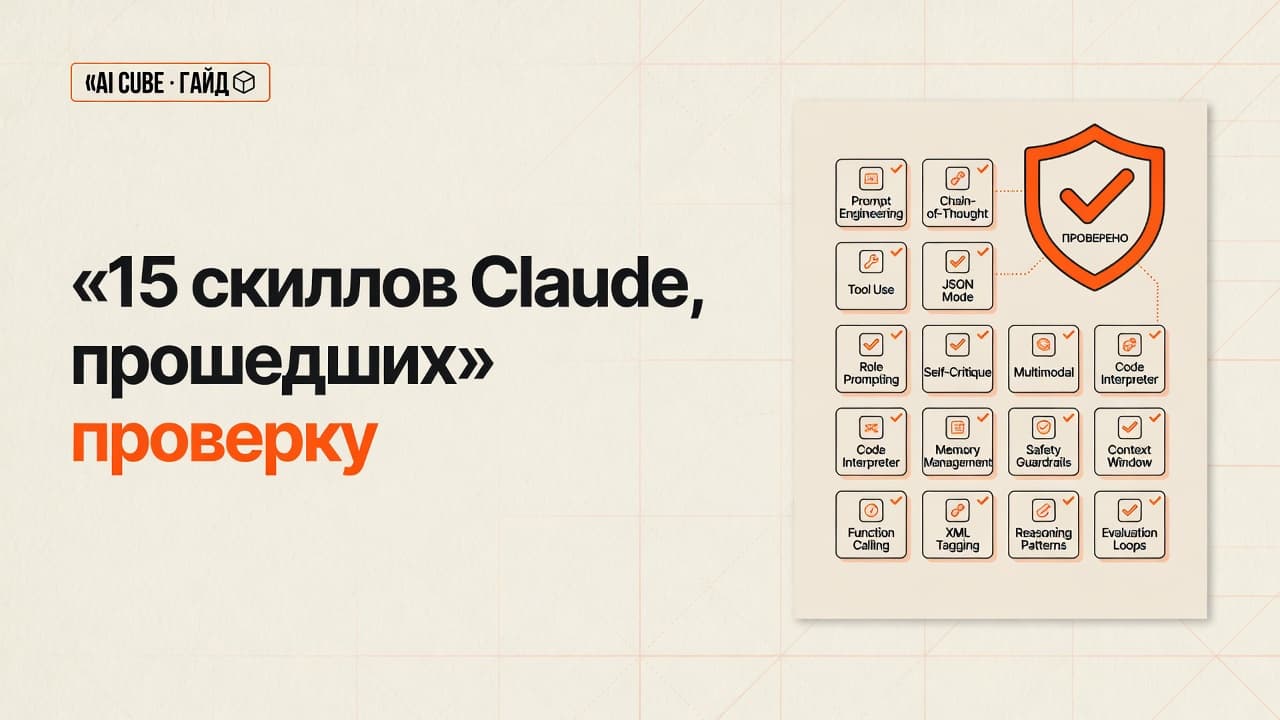 15 скиллов Claude, прошедших проверку