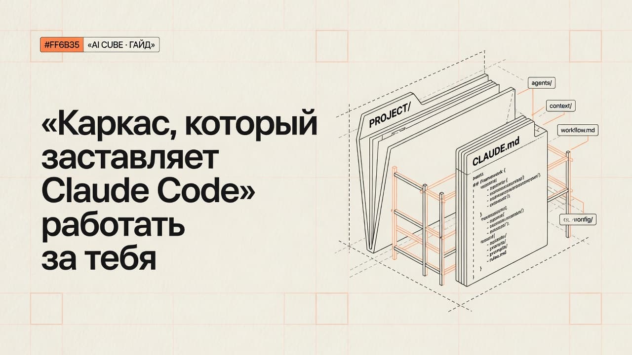Каркас, который заставляет Claude Code работать за тебя