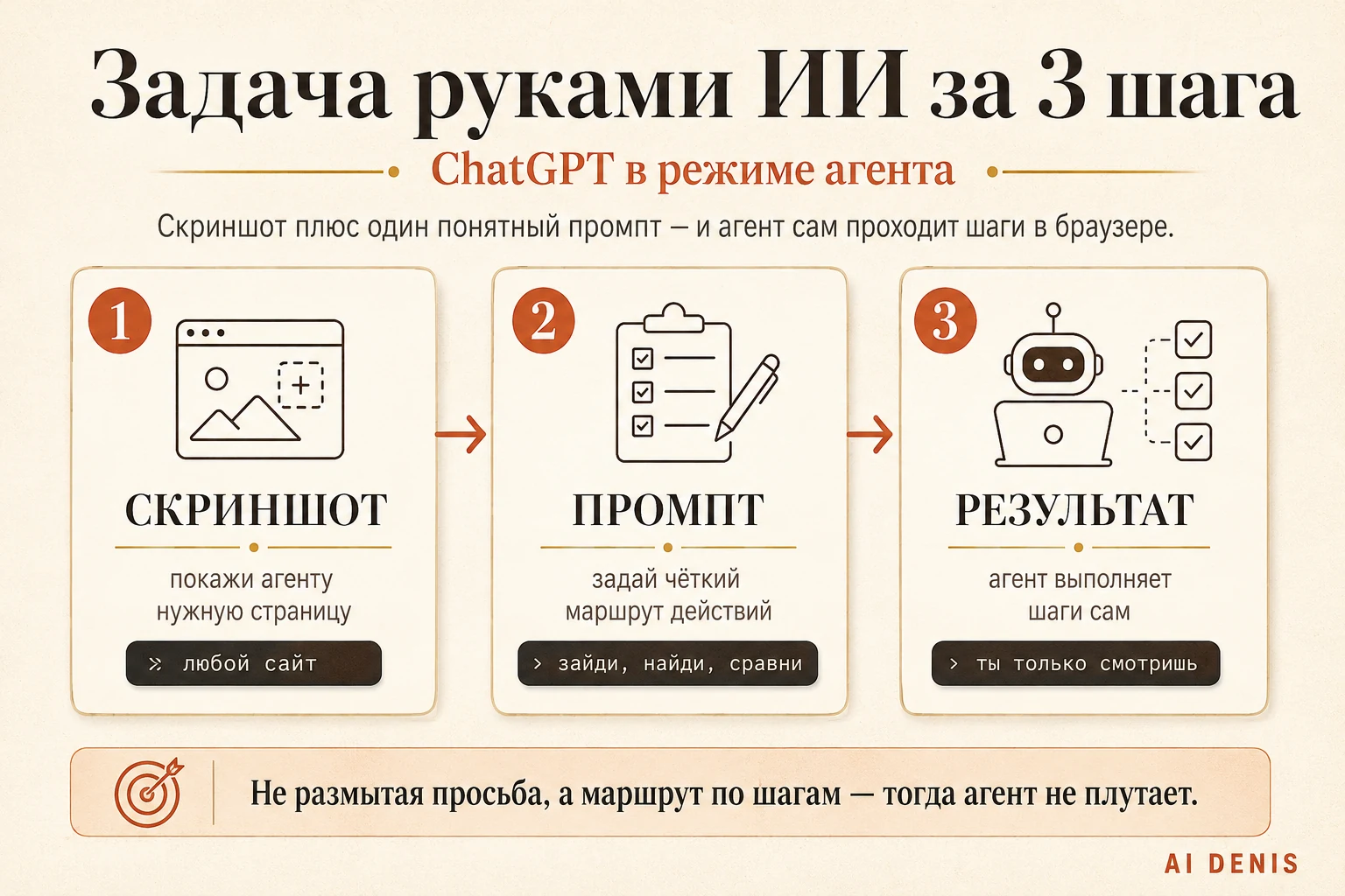 Промокоды руками ИИ за 3 шага