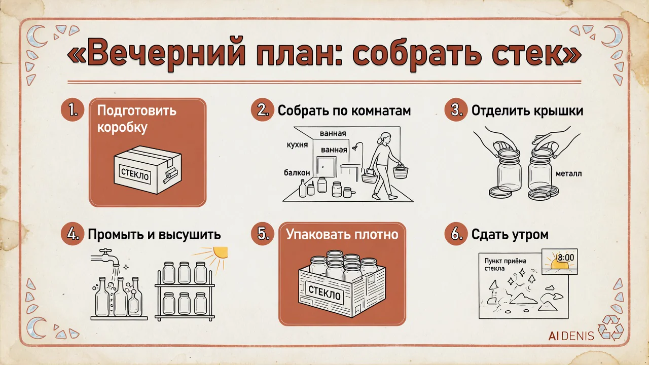 Вечерний план: собрать стек