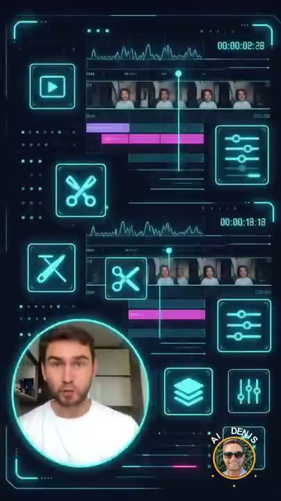Стиль неон-тех